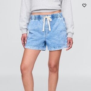 GAP Easy Denim Shorts Light Blue Jean Shorts for Women